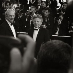Ken Loach (à gauche) - Cannes 2007