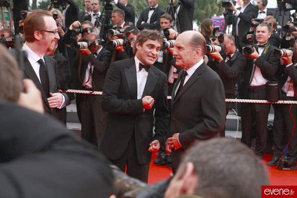 Robert Duvall et  Joaquin Phoenix, Cannes 2007 